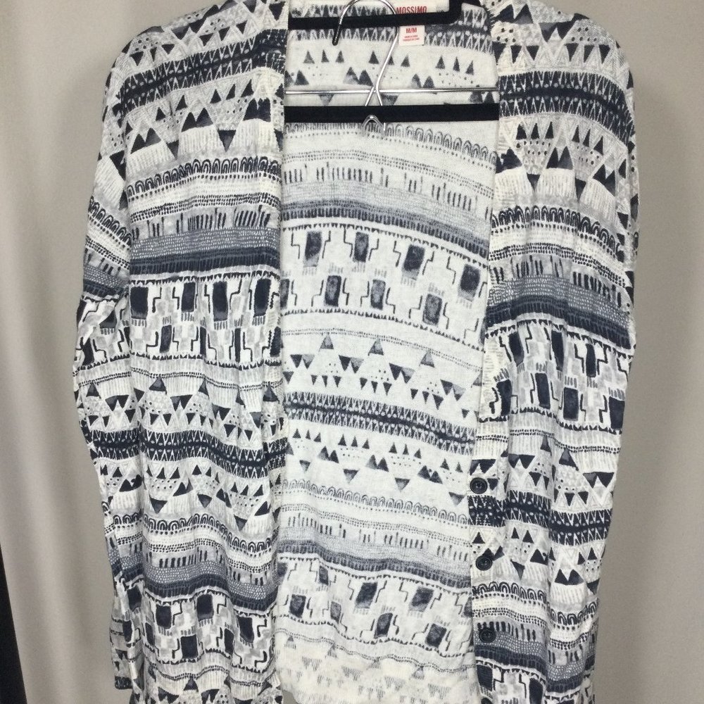 Detail Print Cardigan